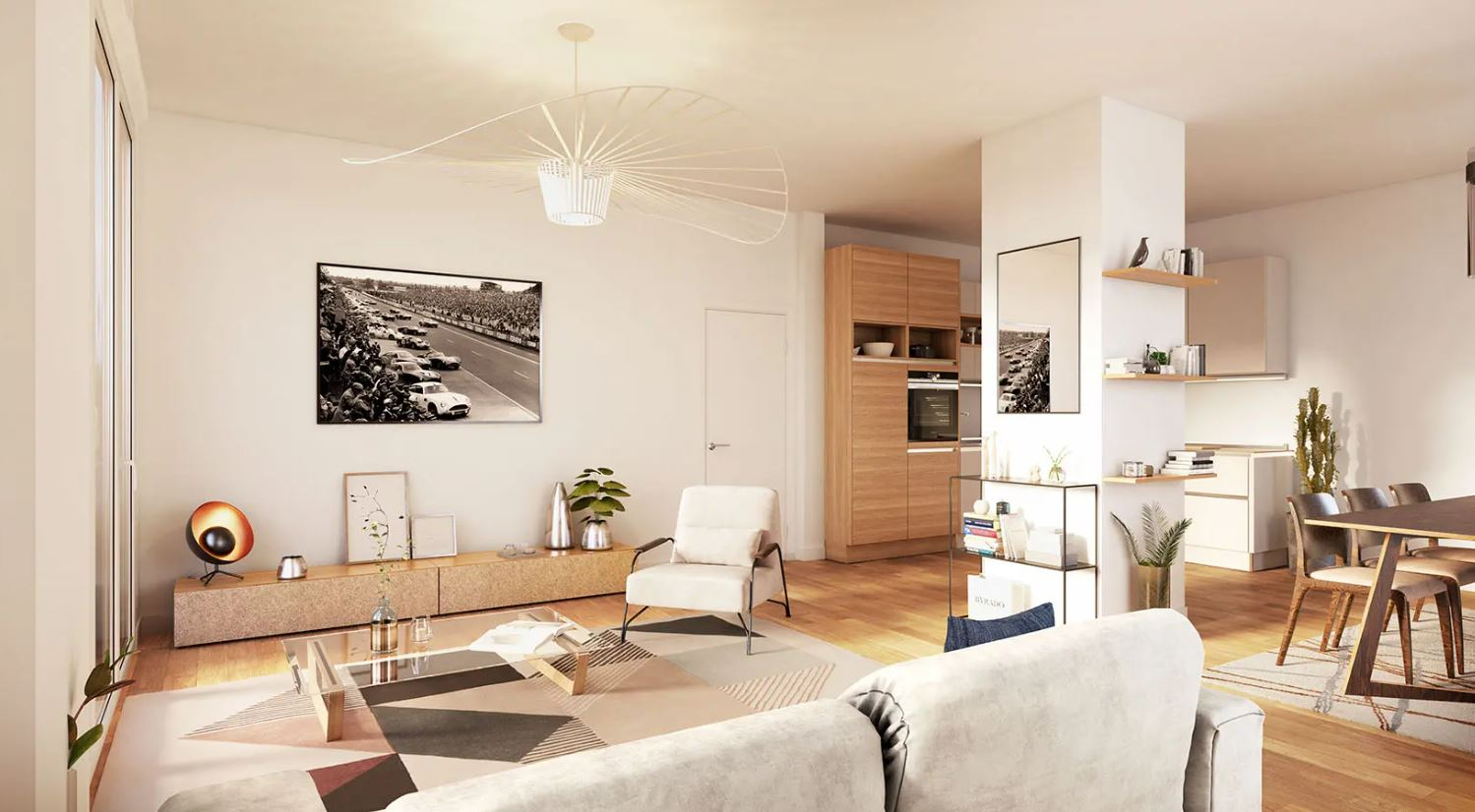 Photo OPPORTUNITE T3 63m² + JOLIE TERRASSE 8m² PLEIN SUD image 2/6