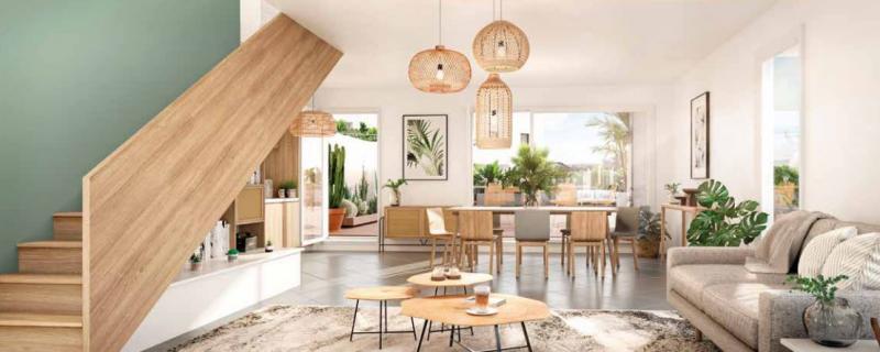 Photo MAISON DE VILLE T4 DUPLEX 96m² + TERRASSE 9m² + JARDIN 73m² image 2/5