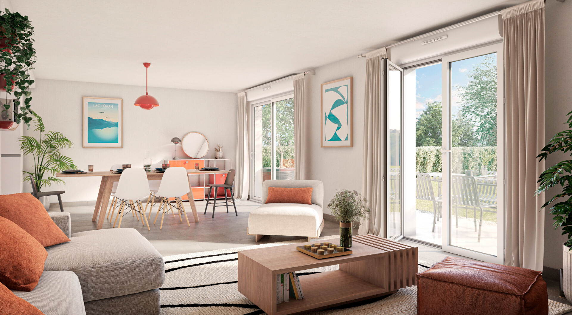 Photo MAGNIFIQUE T3 64M² + TERRASSE 34M² + JARDIN 600M² image 2/6