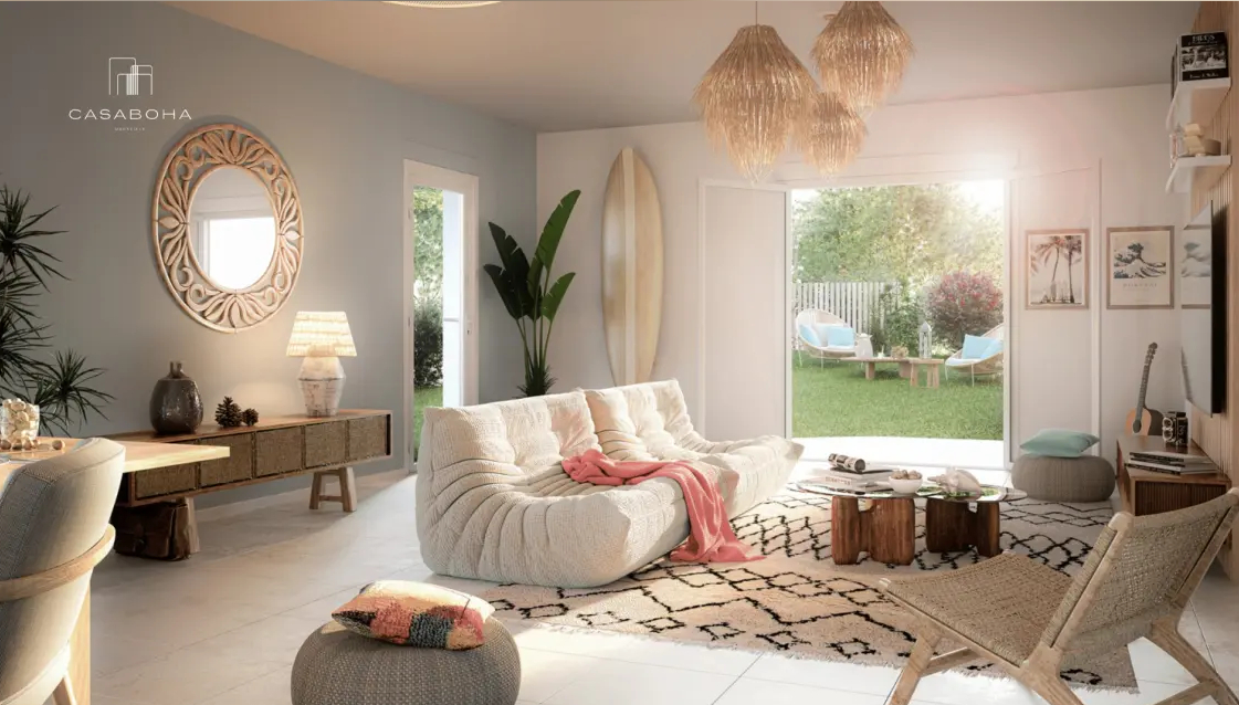 Photo MAGNIFIQUE T4 EN REZ DE JARDIN DE 90M2 + EXTERIEUR DE 110M2 image 3/5