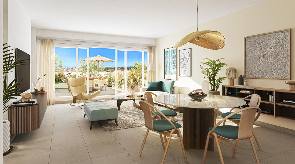 Photo BEAU T4 EN ETAGE ELEVE DE 85M2 AVEC UNE TERRASSE DE 18M2 image 2/4