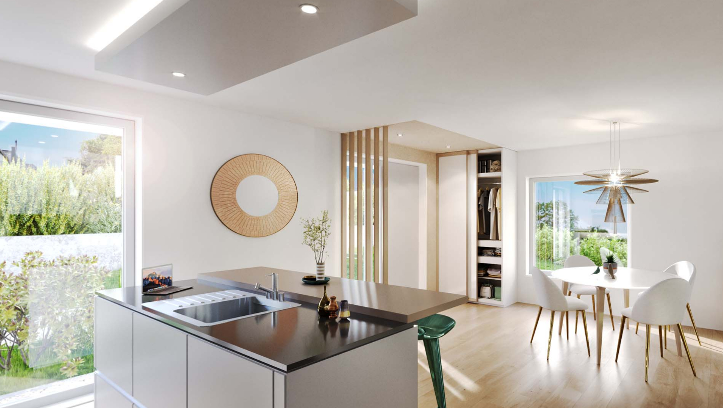 Photo LIVRAISON IMMEDIATE : MAGNIFIQUE T4 TRAVERSANT EN DUPLEX DE 125M2 AVEC 23M2 D'EXTERIEUR image 2/4