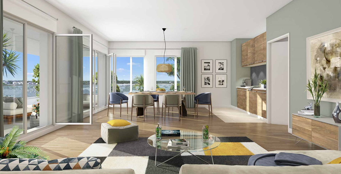 Photo MAGNIFIQUE T4 EN DERNIER ETAGE DE 108M2 + TERRASSE DE 27M2 image 2/5