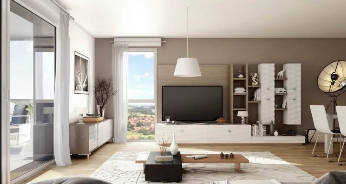 Photo JOLI T3 DE 66M2 AVEC UNE BELLE TERRASSE DE 31M2 image 2/4