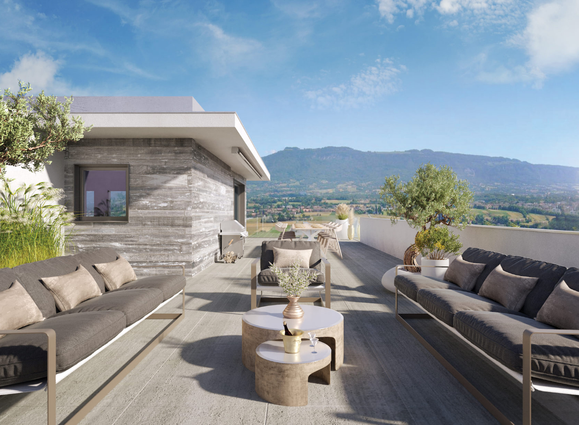Photo MAGNIFIQUE T4 DE 88M2 EN DERNIER ETAGE AVEC TOIT TERRASSE DE 122M2 image 1/4