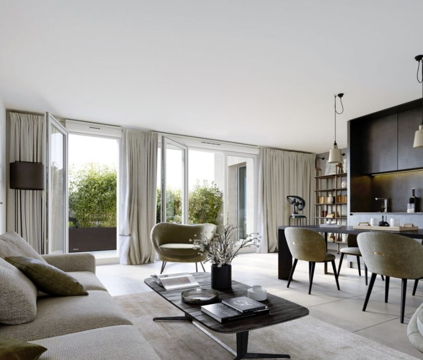 Photo BEAU T2 DE 45 M2 AVEC BALCON DE 7 M2 image 2/4