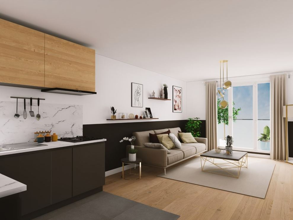 Photo CHARMANT T3 DE 65M2 AVEC TERRASSE LYON 7 image 1/5