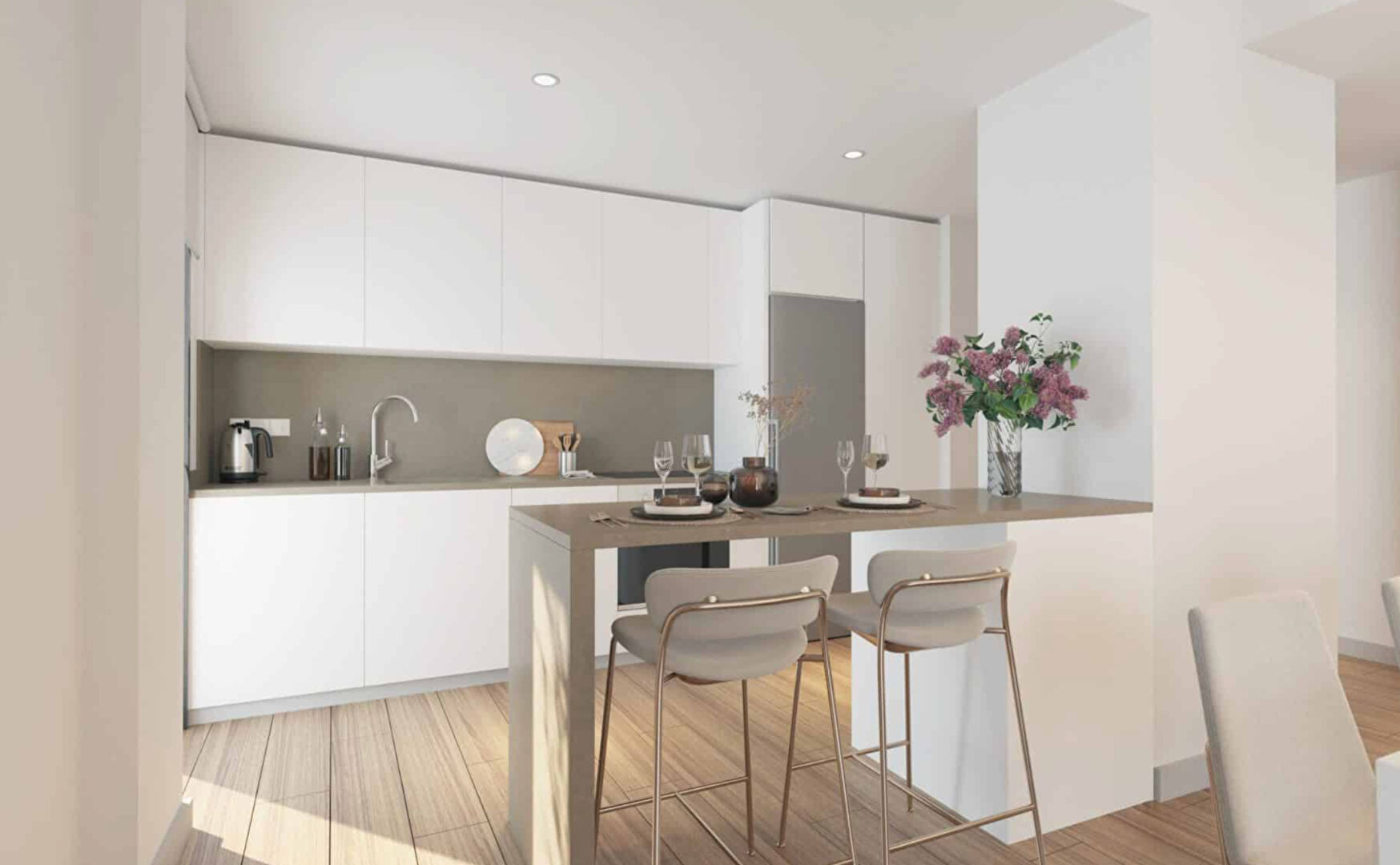 PROCHE CENTRE VILLE T2 50M2 + TERRASSE 8M2