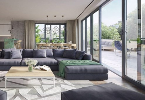 Photo SUPERBE VILLA CONTEMPORAINE T5 AVEC + de 220m²  DE JARDIN EN COPROPRIETE FERMEE ET SECURISEE image 2/4