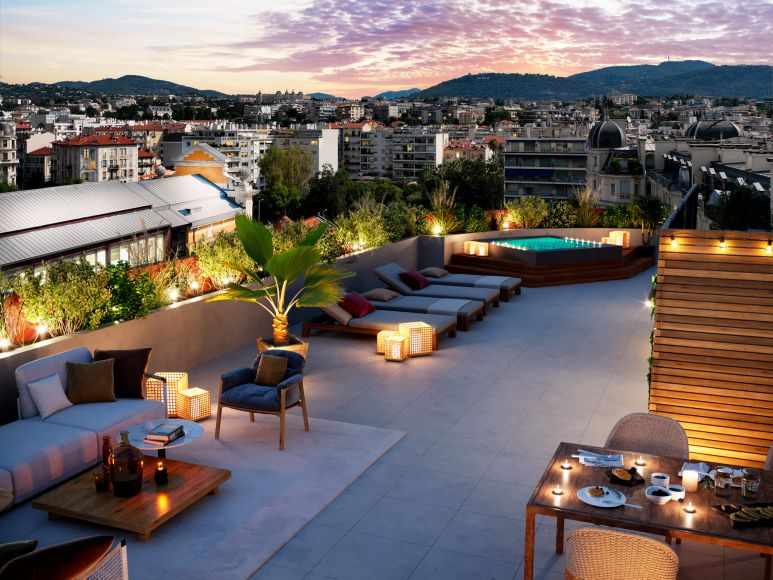 SUPERBE RESIDENCE EN PLEIN COEUR DE NICE : T1 30m² + BALCON EXPO SUD