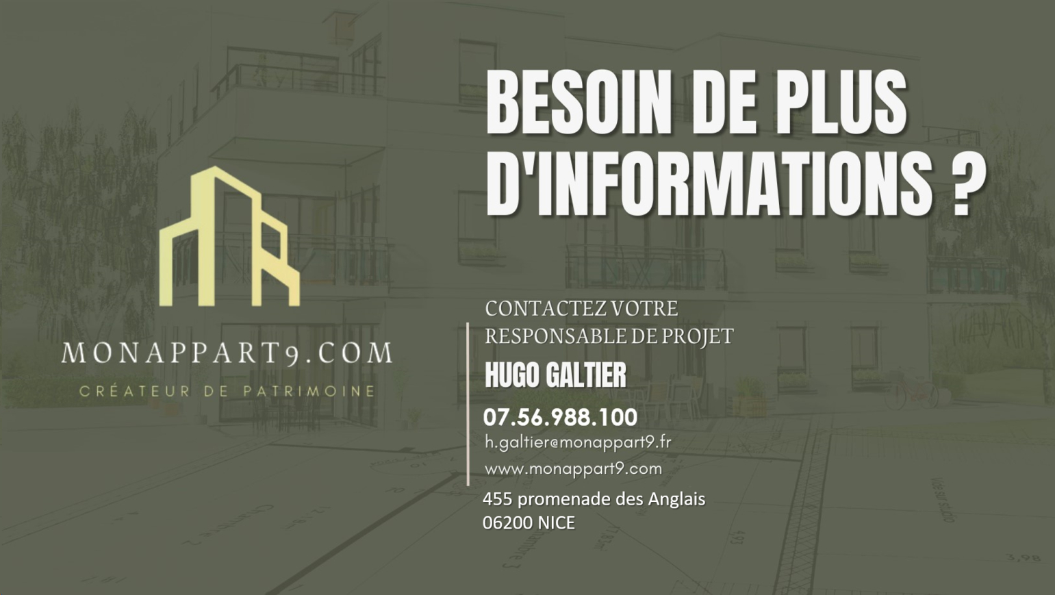 Photo MAGNIFIQUE T3 DE 63M² LUMINEUX ET SPATIEUX + TERASSE DE 20M² image 4/4