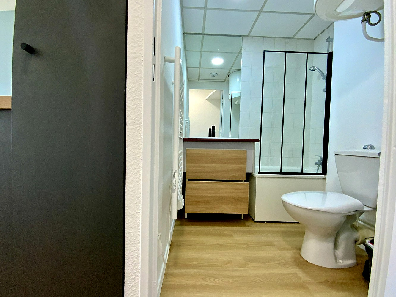 Photo Studio 19 m² Lyon 7°avec Balcon de 5.70 m² image 4/6