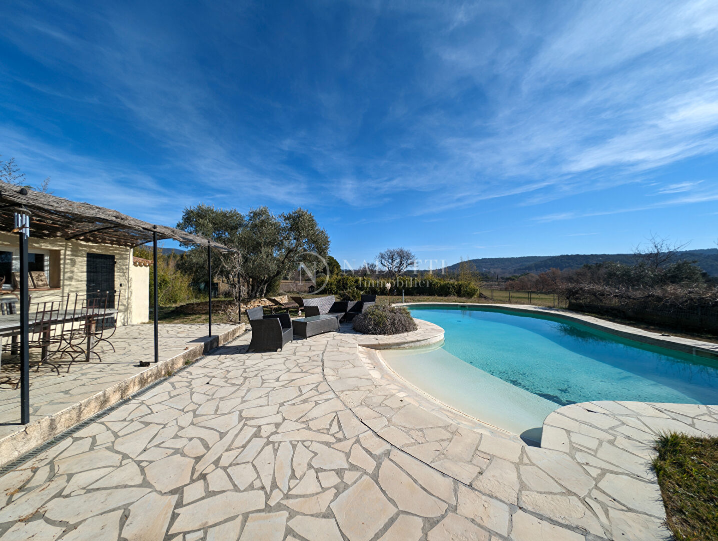 A vendre, Puyvert, Mas de 250 m² environ avec piscine, pool house sur terrain de 2360 m²