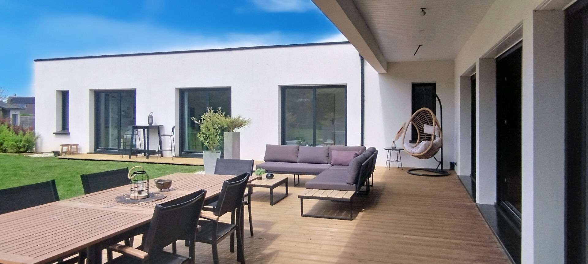 Maison contemporaine 135 m2 habitables