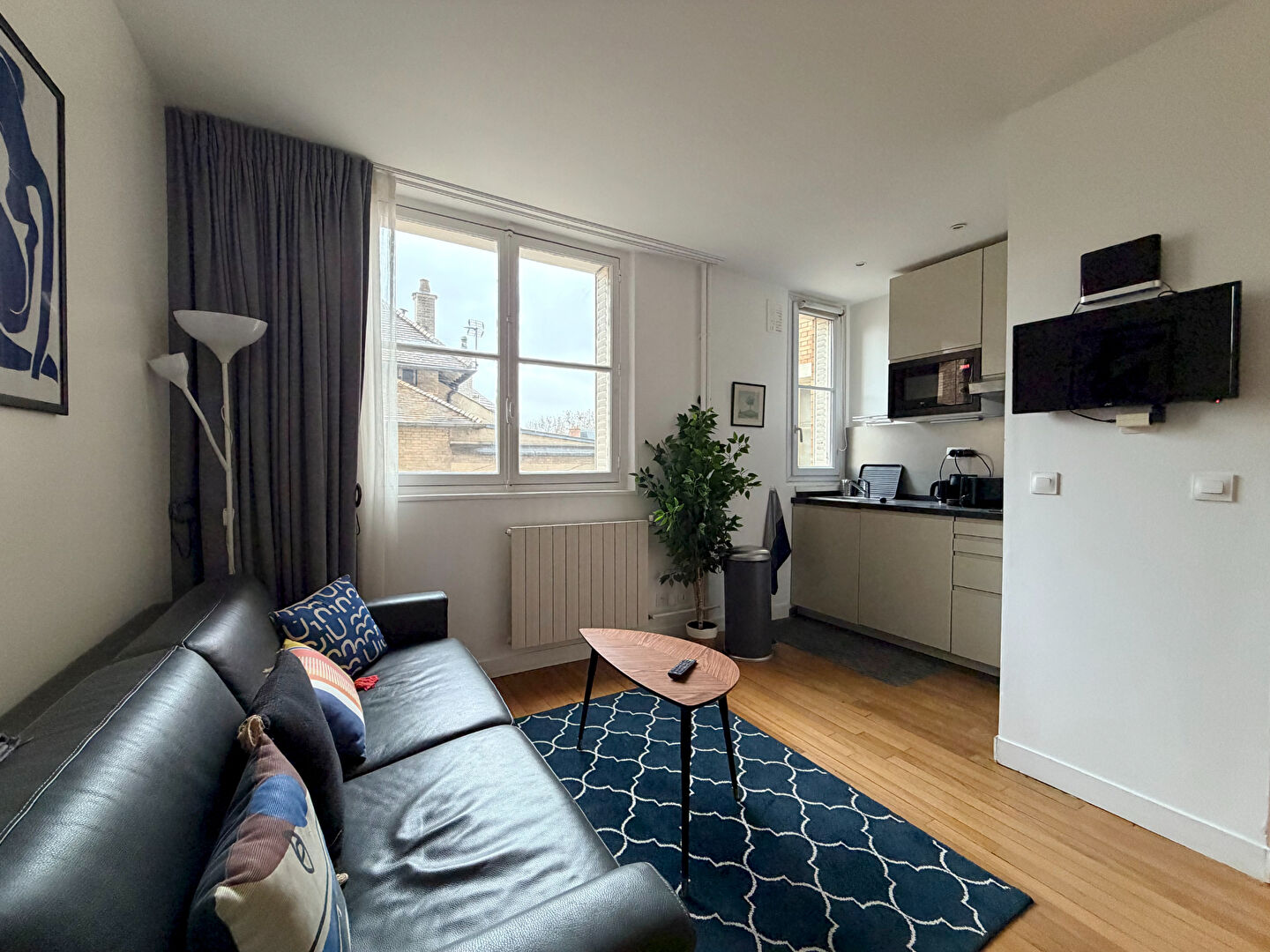 Appartement Paris 2 pièce(s) 30 m2