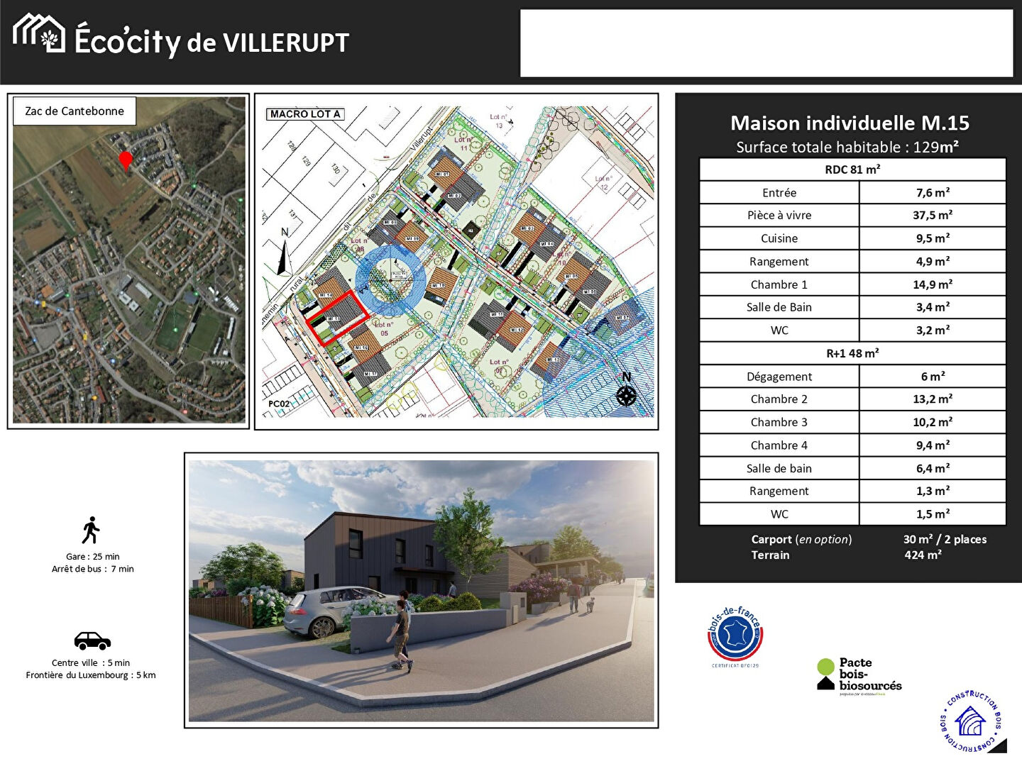 Photo Maison de 129m2 « Éco'City » image 4/6