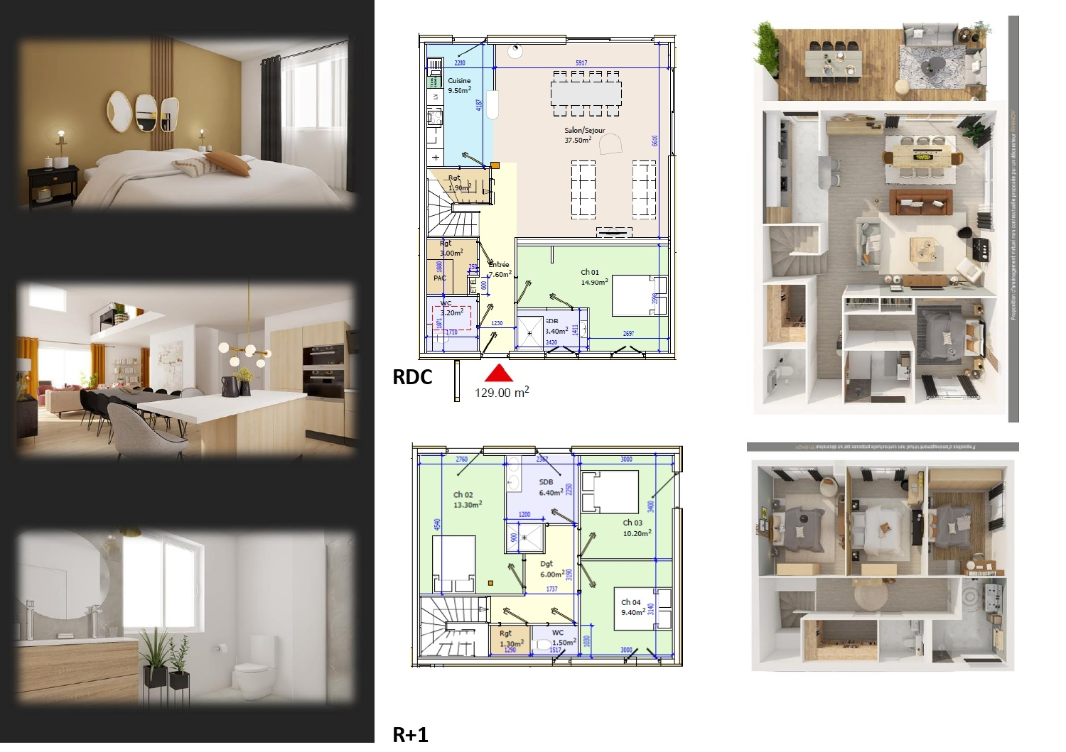 Photo Maison de 129m2 « Éco'City » image 5/6