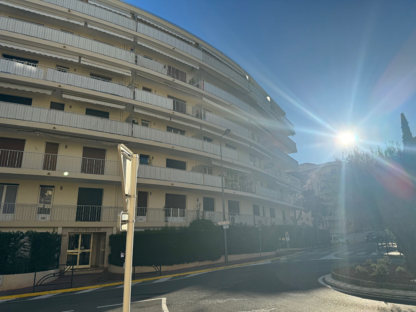 Appartement Cannes 1 pièce(s) dernier étage vue dégagée