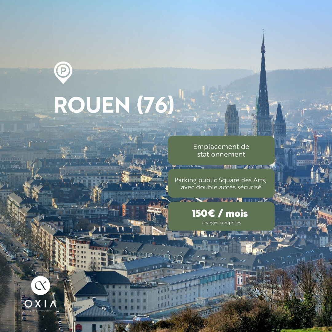 Place de parking privatisée - ROUEN