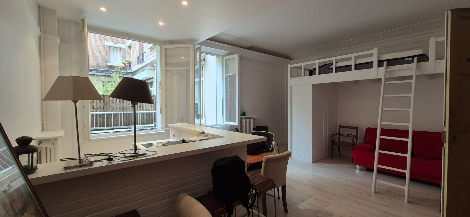 Studio face bois de Boulogne