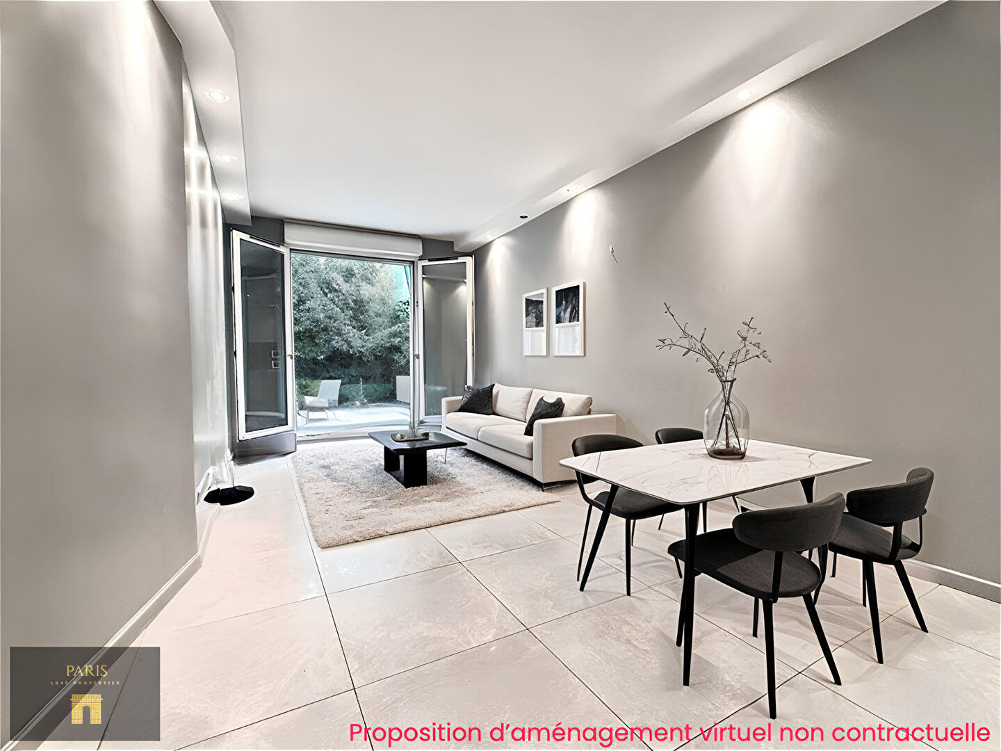 Photo Paris 17e - Rue Poncelet - Studio 23.5 m² + Terrasse 11.5 m² image 1/6