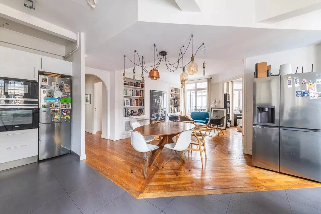 Appartement  Paris 16 - Trocadéro- Dernier étage- 2 chambres - Sectorisation Janson de Sailly