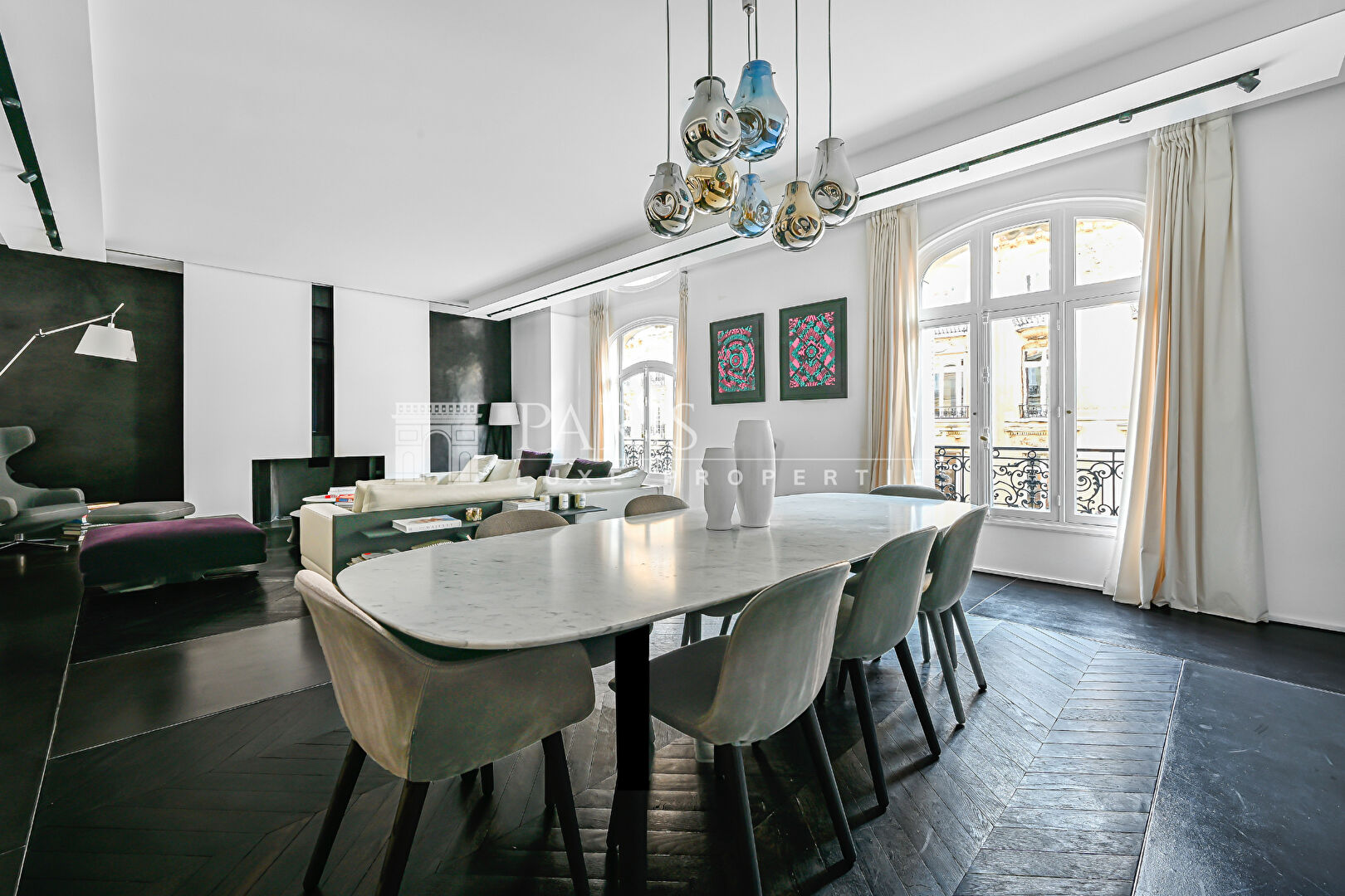 Paris 17e - Courcelles / Wagram - 6 pièces - 185 m² -  4 chambres