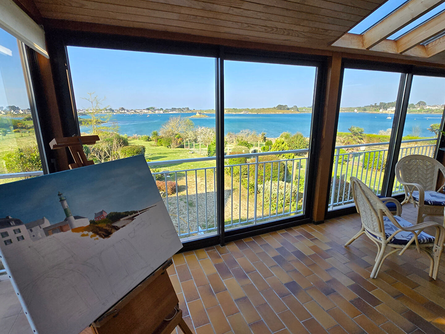 Maison Plouhinec 7 pièce(s) 158 m2 VUE RIA