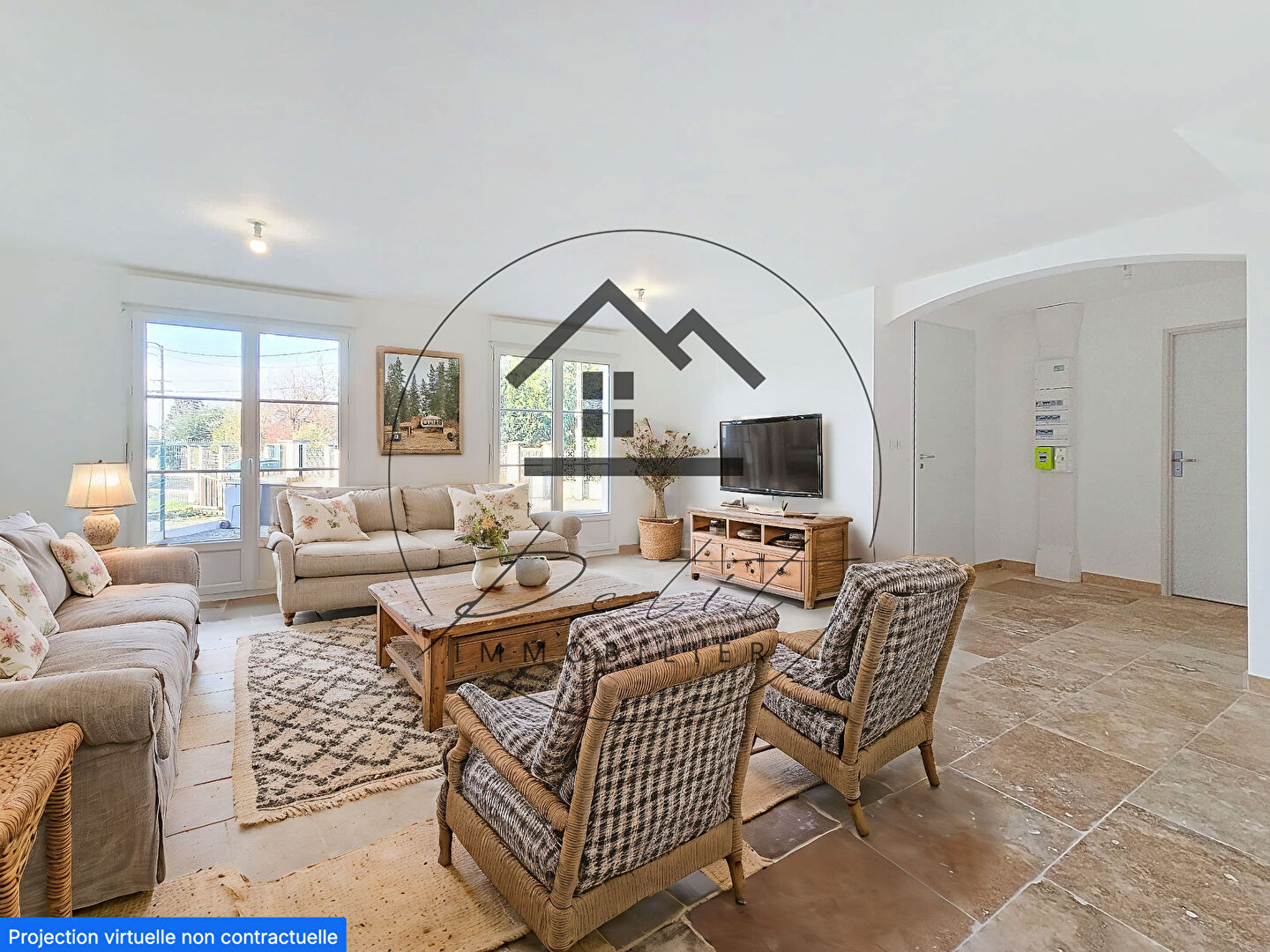 Maison Mogneville 4 pièces