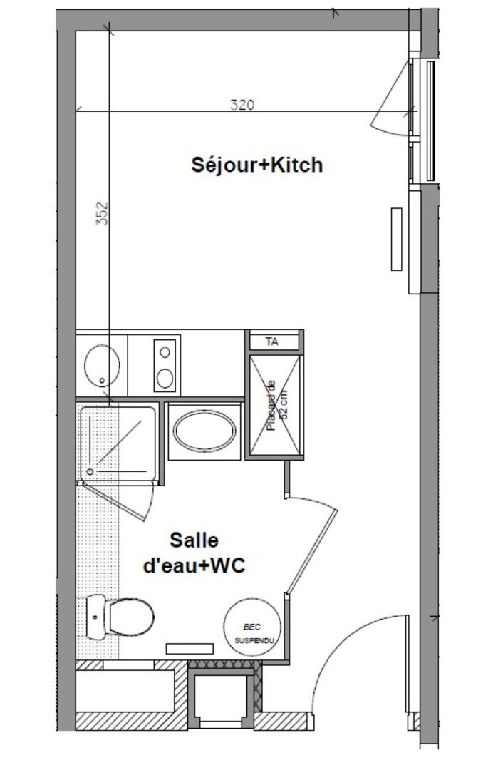 Photo Appartement Villeneuve La Garenne 1 pièce 20 m² image 6/6