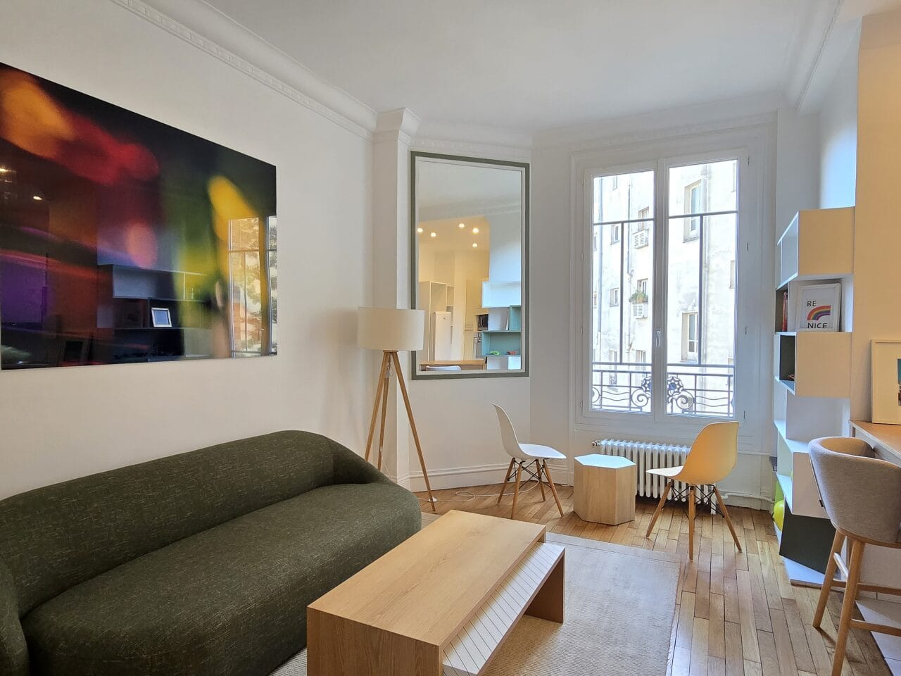 Photo Rennes - Montparnasse -  2 pièces Refait à neuf - Bail Code CIVIL UNIQUEMENT image 3/6