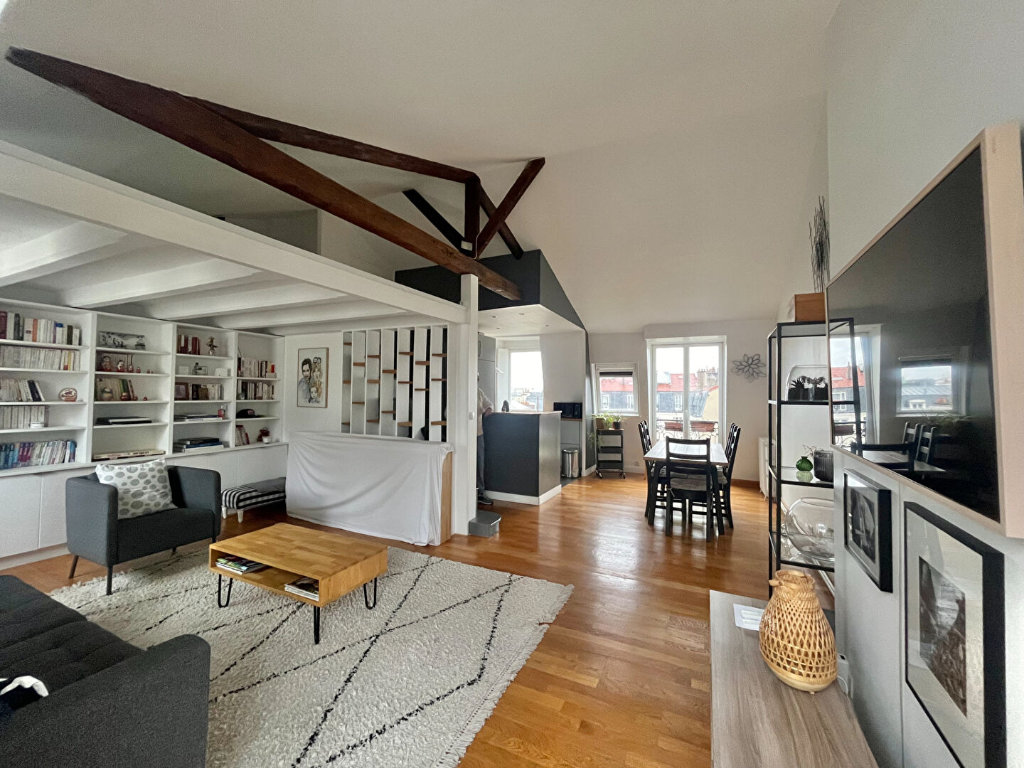 Appartement Paris 4 pièce(s) 93 m2