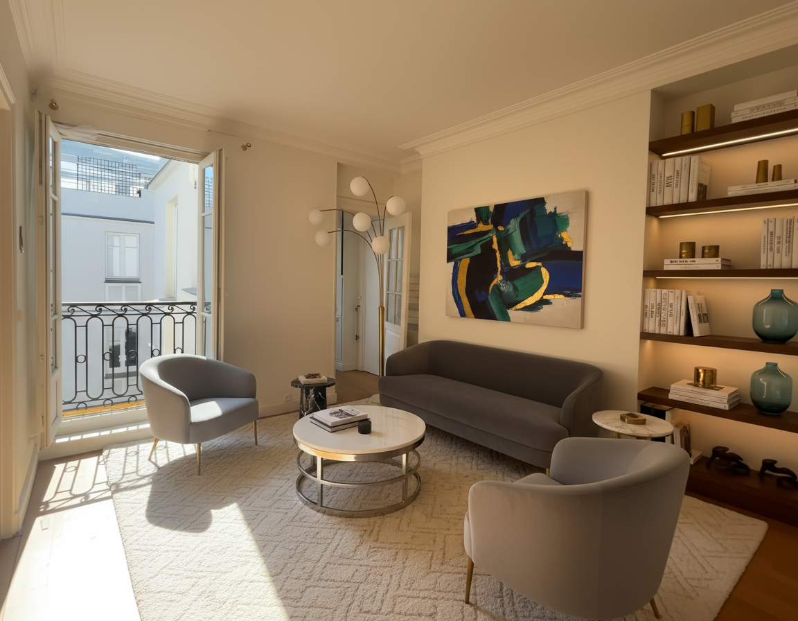 Photo Appartement Levallois-perret 2 pièce(s) 33.20 m2 image 1/6