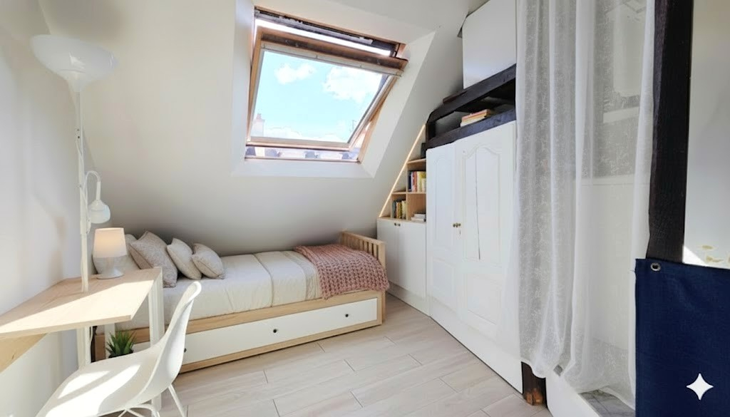 Photo PARIS 17 MALESHERBES  _ A deux pas du marché Lévis _ jolie studette 11,25 m² au sol image 2/6