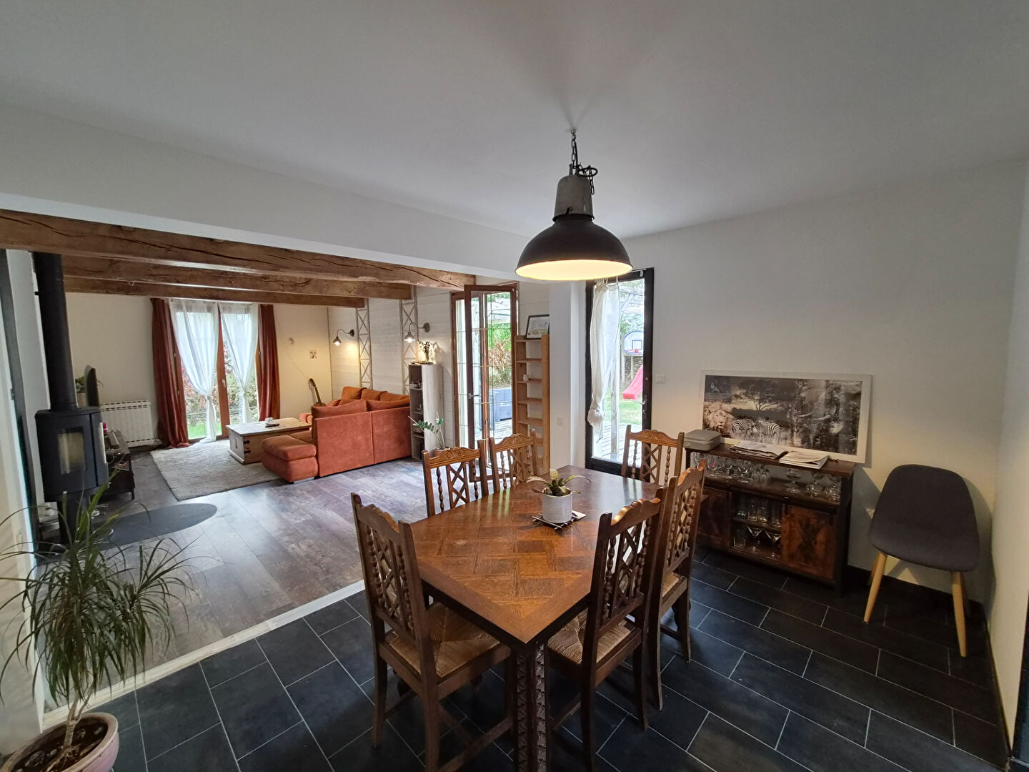 Vente maison saint etienne du bois : vue 1 Vente maison saint etienne du bois : vue 1 - Rocher Immobilier