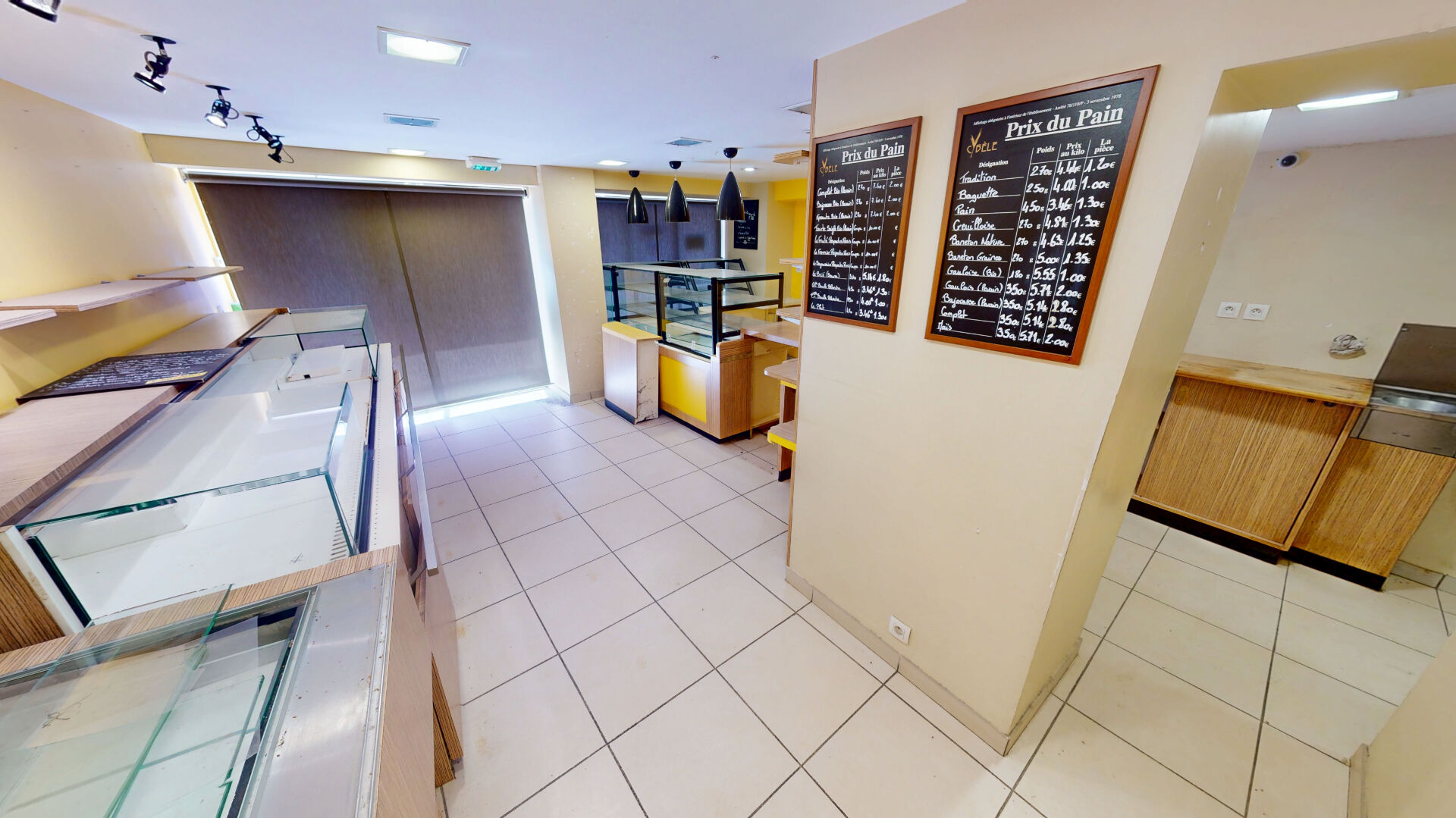 DROIT AU BAIL - 134 M2 - CENTRE-VILLE EMPLACEMENT N°1