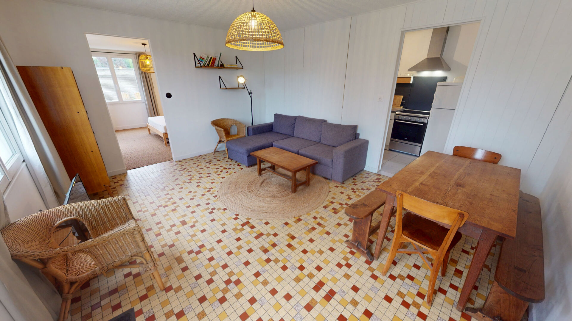 MAISON DE PLAIN-PIED - 2 CHAMBRES - JARDIN ET TERRASSE - PROCHE MER