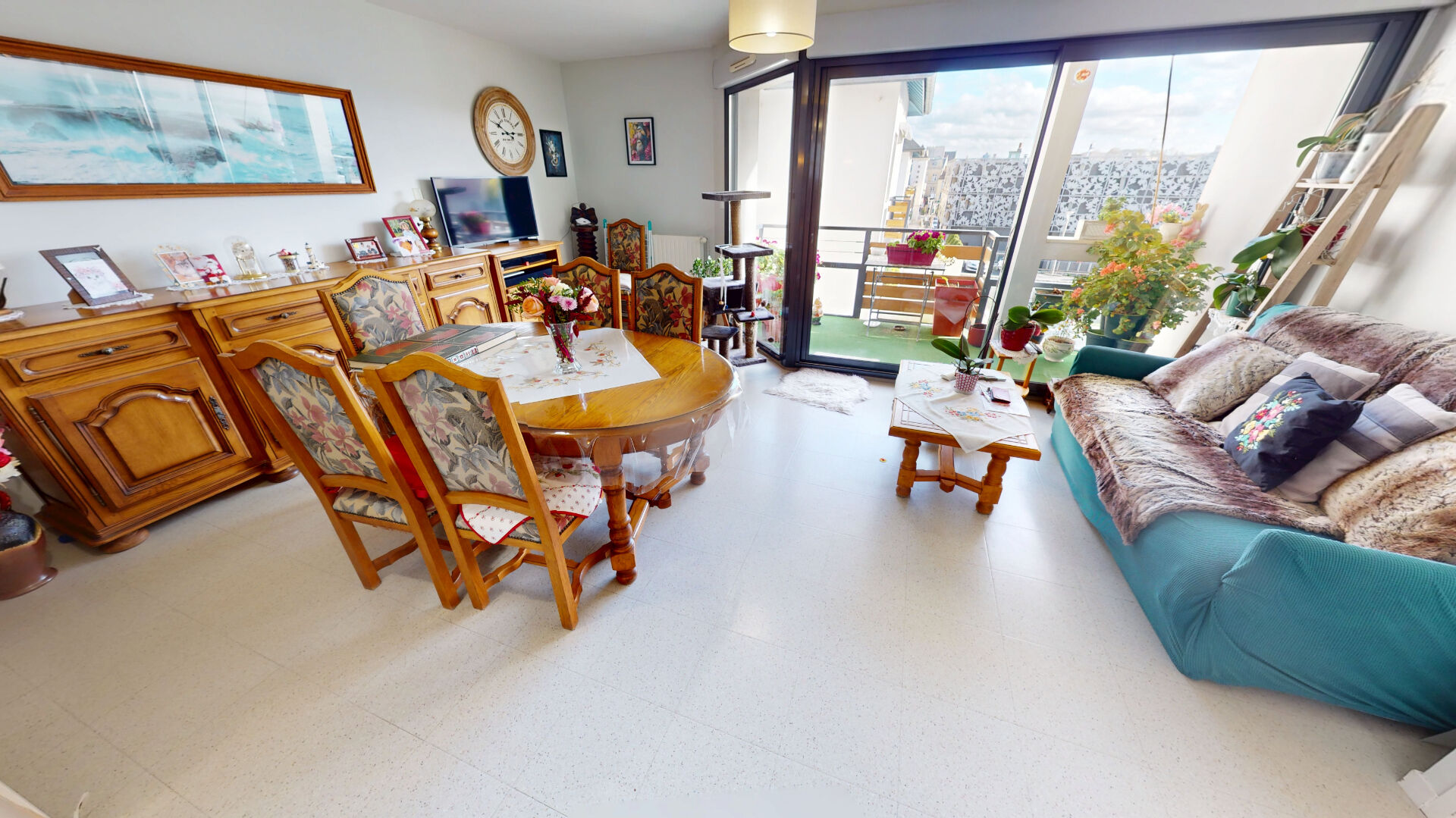 APPARTEMENT T3 - BALCON SUD EST - PARKINGS EN SOUS-SOL - DOUVRES LA DELIVRANDE