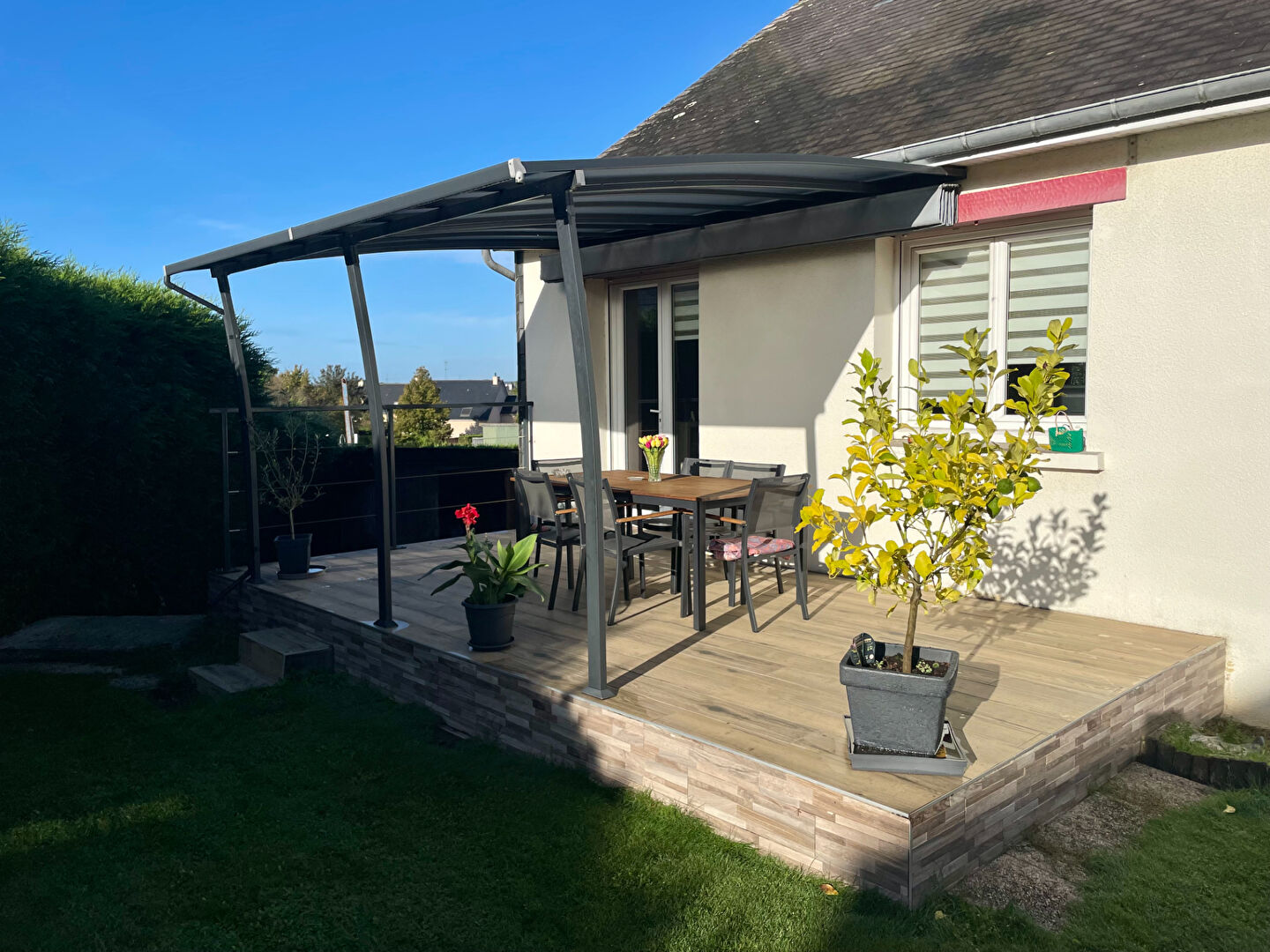 Maison de Plain pieds à Javene 4 pièce(s) ,3chs, Terrain 690m²