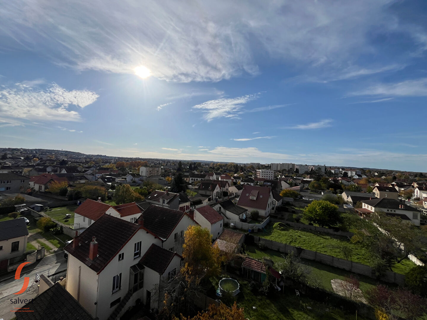 A vendre, appartement  3 pièces, rénové, balcon, vu dégagée, parking