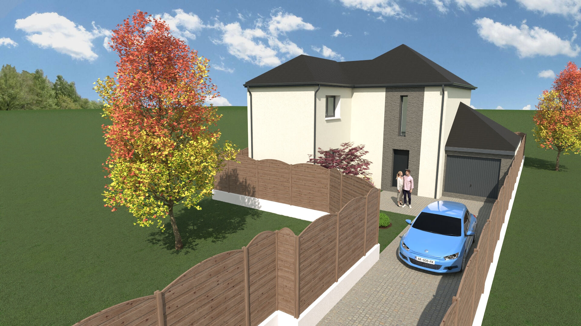 TTERRAIN A BATIR DE 314 M²