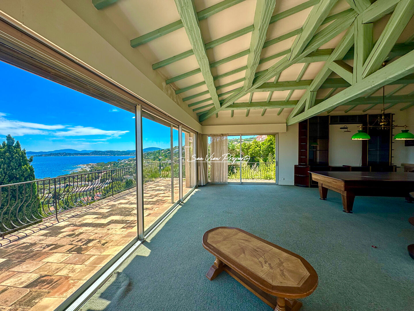 Photo VILLA VUE MER PANORAMIQUE SUR LE GOLFE DE SAINT-TROPEZ, AVEC UN BON POTENTIEL, SITUÉE AUX ISSAMBRES image 6/6