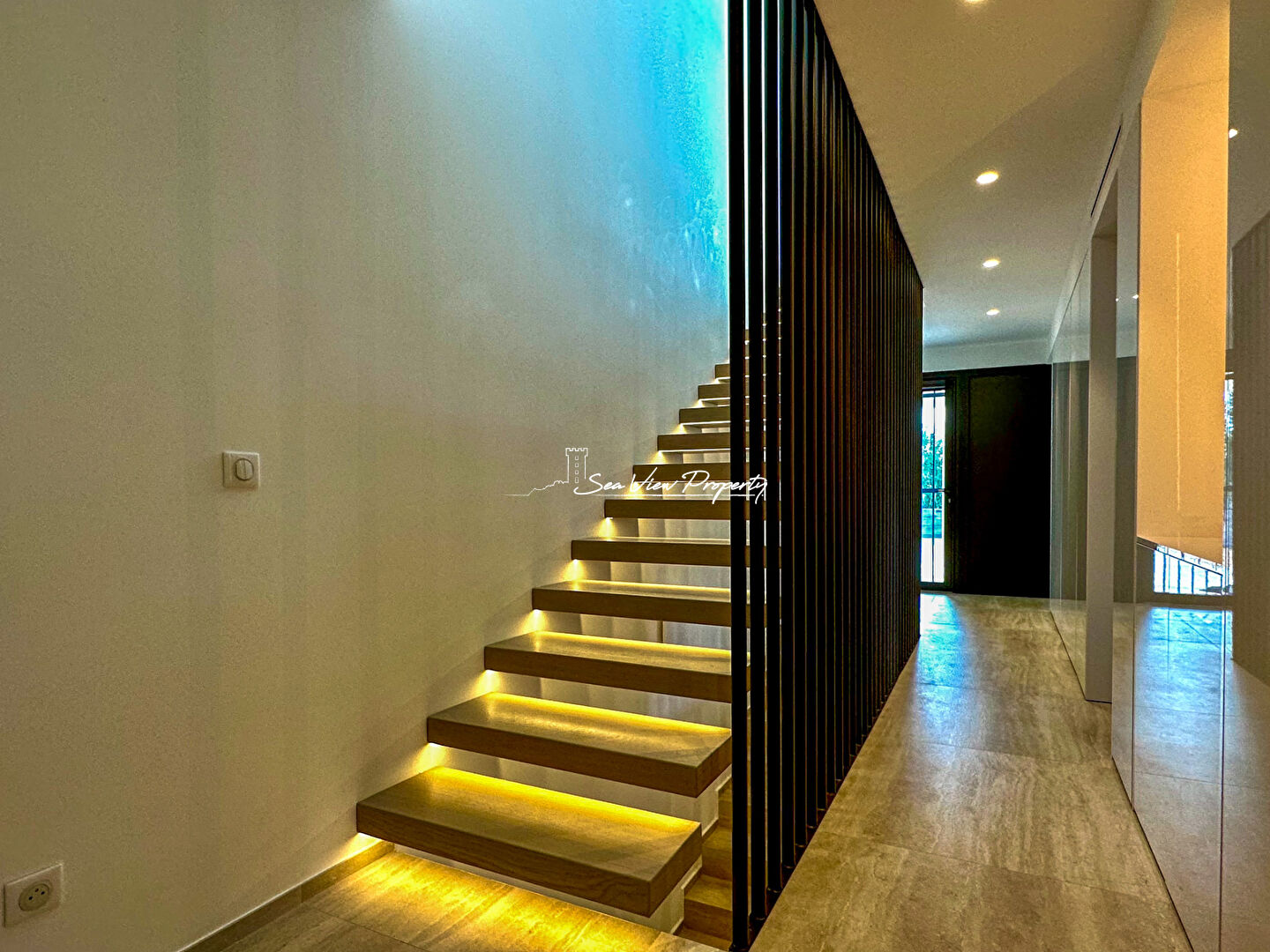 Photo À VENDRE VILLA CONTEMPORAINE DE 330 m², AVEC 5 CHAMBRES, PISCINE, GARAGE DE 150 m² ET JACUZZI INTÉRIEUR, SITUÉE AUX ISSAMBRES image 2/6