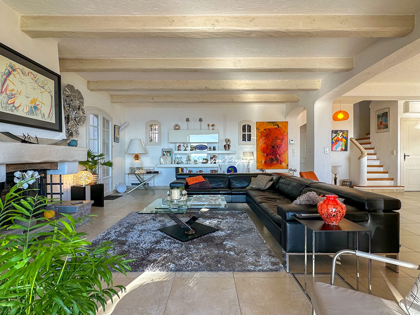 Photo A VENDRE VILLA VUE MER 4 CHAMBRES GRAND TERRAIN PISCINE GARAGE PARKINGS image 4/6