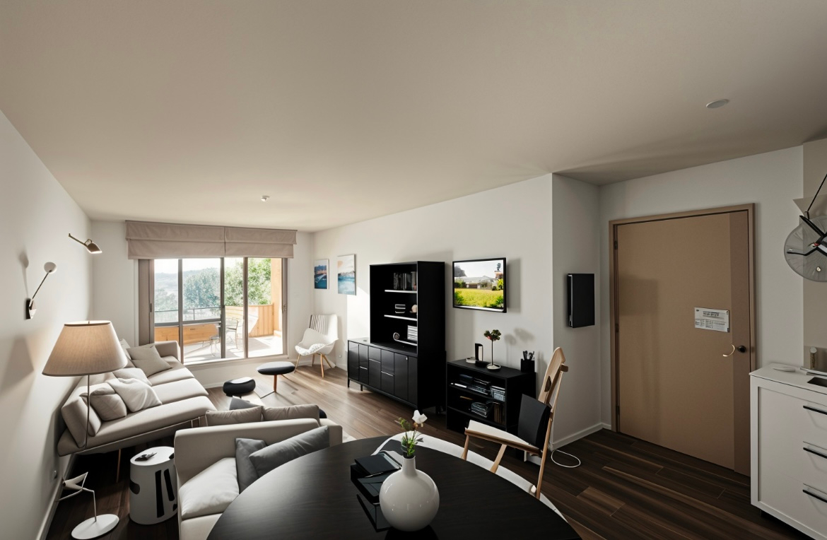 Photo MENTON Appartement en dernier étage avec vue mer image 2/6