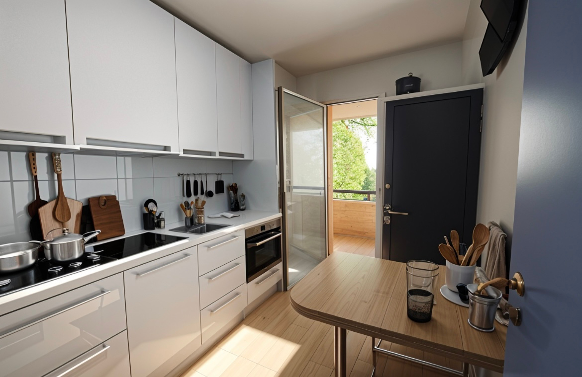 Photo MENTON Appartement en dernier étage avec vue mer image 3/6