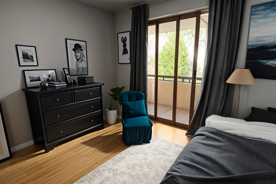 Photo MENTON Appartement en dernier étage avec vue mer image 4/6