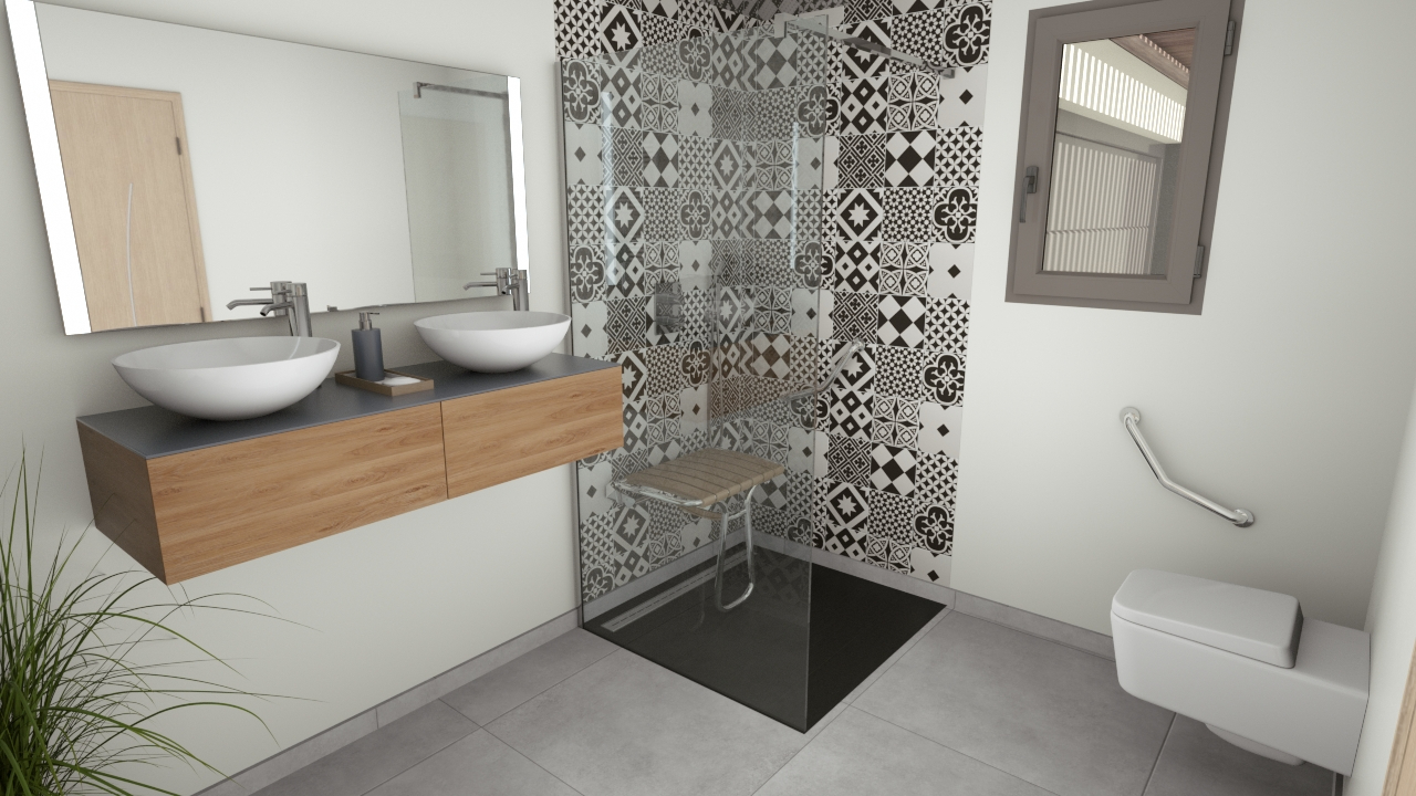 Photo Villa sénior à Habsheim 2 pièce(s) 44 m2  / Terasse de 15m² / Jardin de 80m² image 4/6