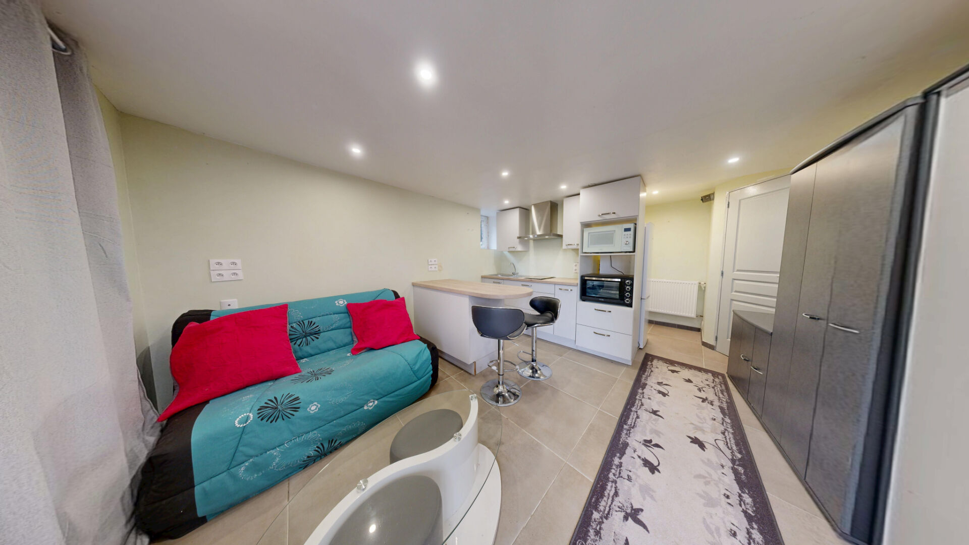 Charmant F1 Meublé à Louer sur les hauteurs de  Brunstatt Didenheim