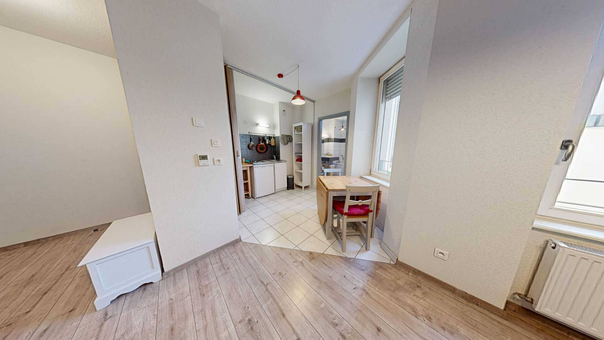 Photo EXCLUSIVITÉ ? Appartement meublé 28 m² ? Avenue de Colmar, côté cour (Mulhouse) image 3/5